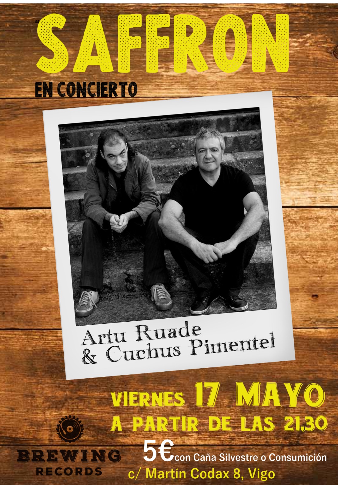 Concierto Saffron Mayo 2019